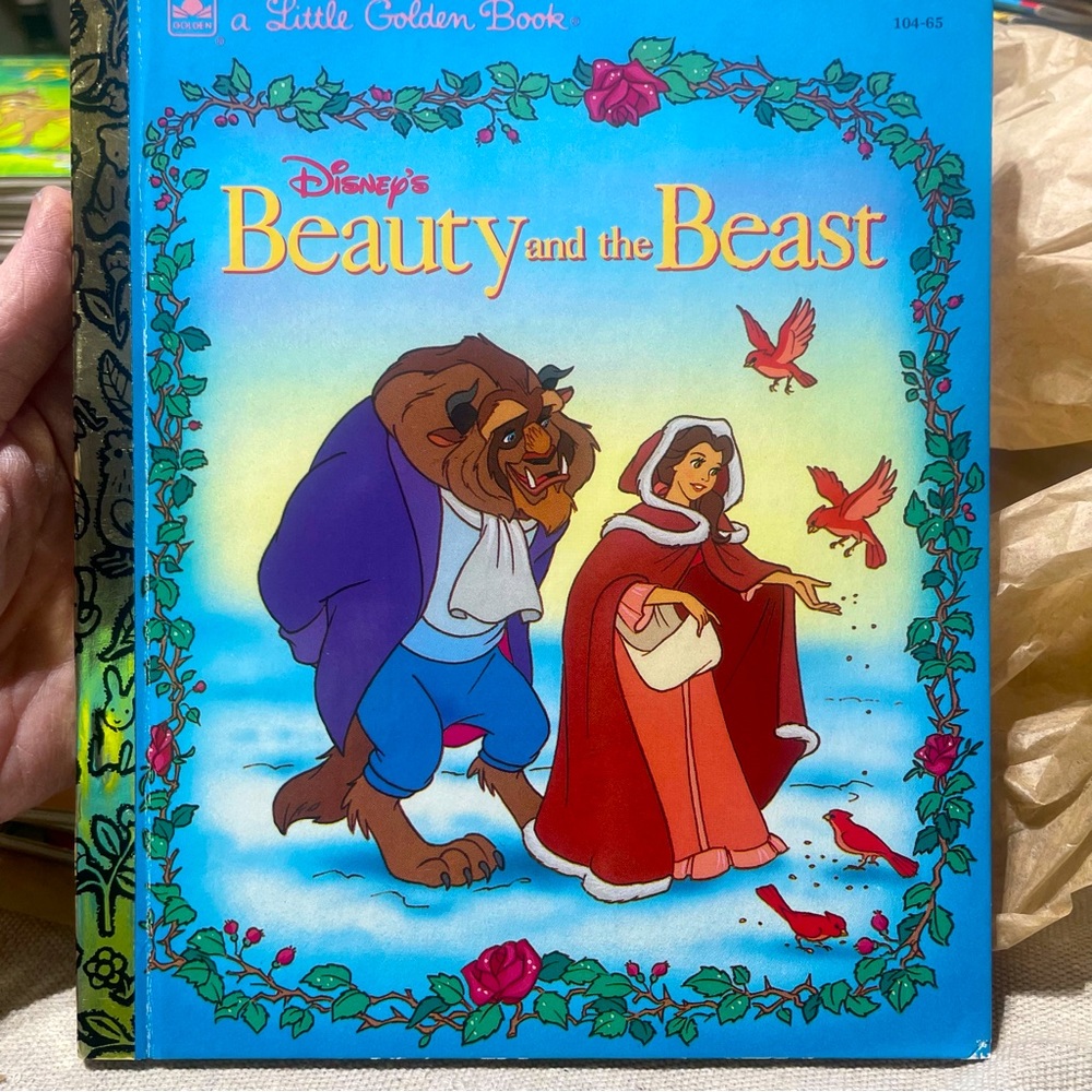 Brand New Vintage A Little Golden Book Disney Beauty And The Beast